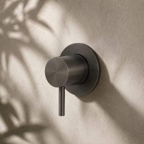 Desviador de muro color canna fucile en acero inox 316L resistente y duradero