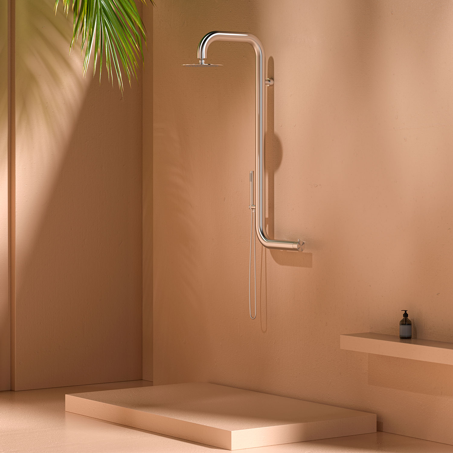 DOCCIA-CABRAS-INOX-ambientata DOCCIA-CABRAS-INOX<br>