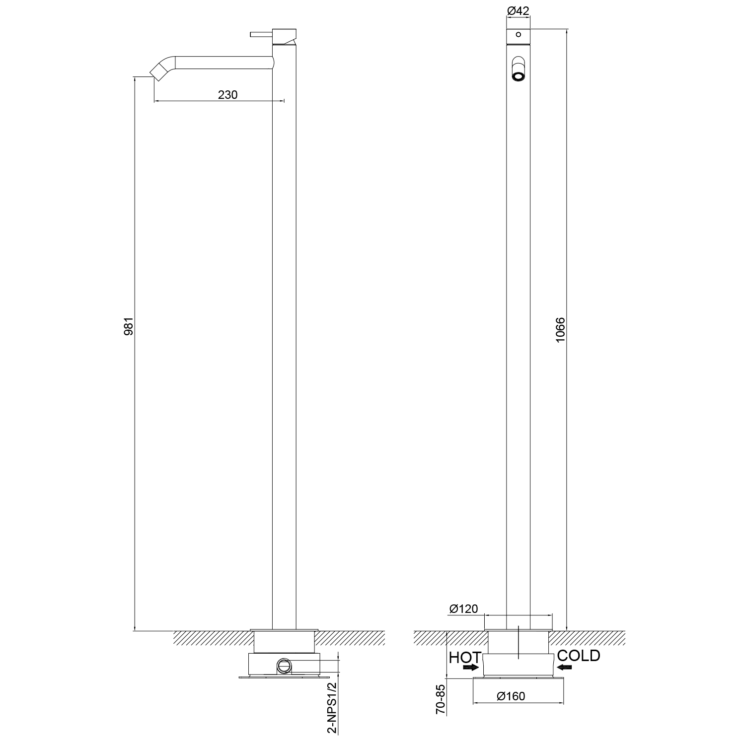 DOCCIA-CALASETTA-INOX DOCCIA-CALASETTA-INOX<br> - Imagen 3