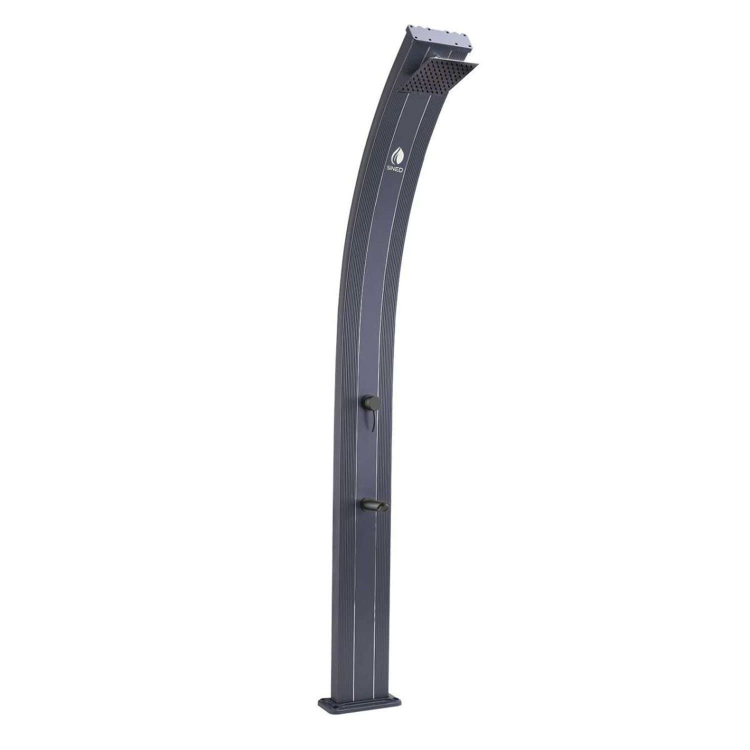 Ducha de calentamiento solar de aluminio Lea para piscinas Ducha Solar Para Piscinas De Exterior