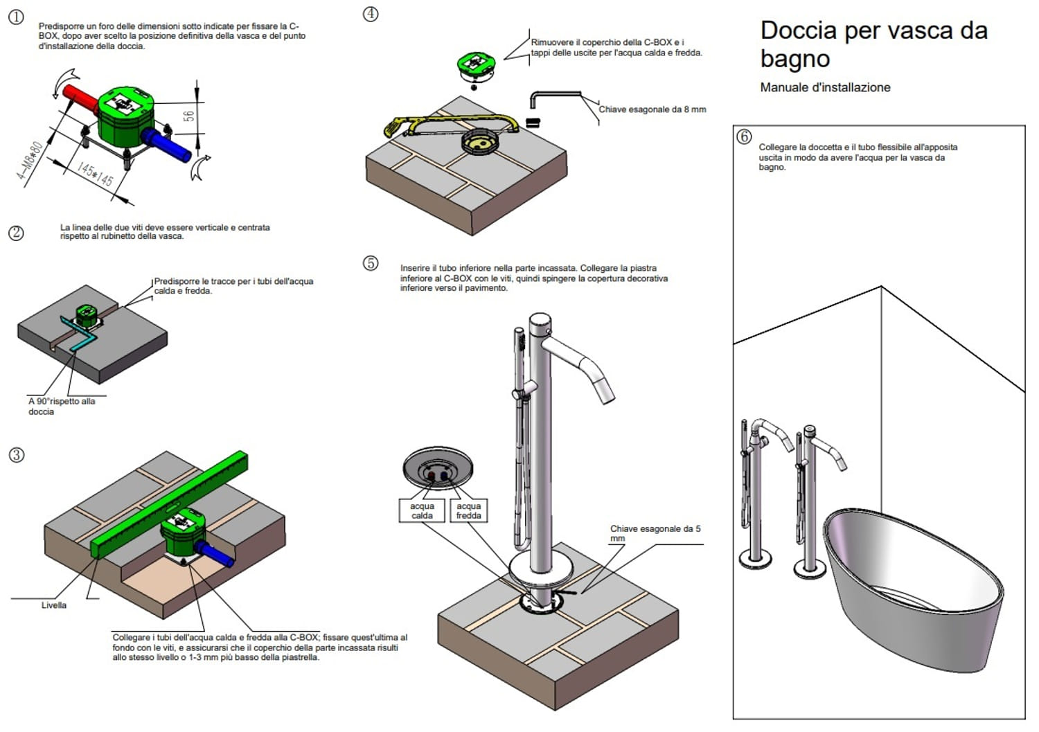DOCCIA-ORISTANO-INOX-9 DOCCIA-ORISTANO-INOX<br> - Imagen 9