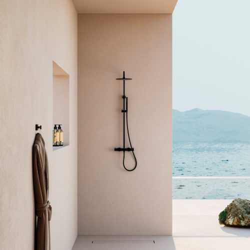 DOCCIA-PARETE-LEVANTE-TERMOSTATICA-NERA<br>