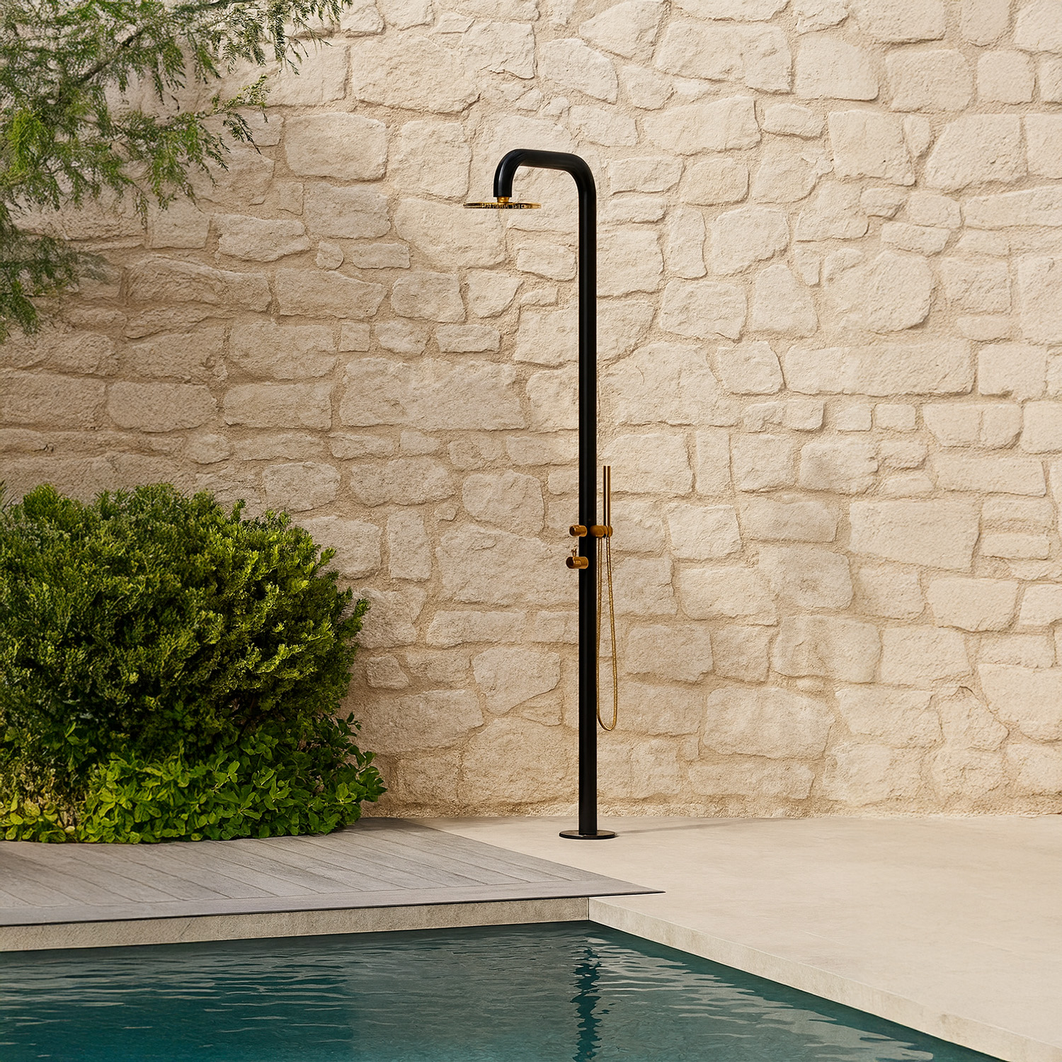 DOCCIA-PULA-DUO-NERA-ORO-ambientata DOCCIA-PULA-DUO-NERA-ORO<br>