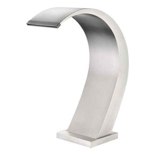 Cascada de acero 316 inoxidable para piscina elegante y duradera