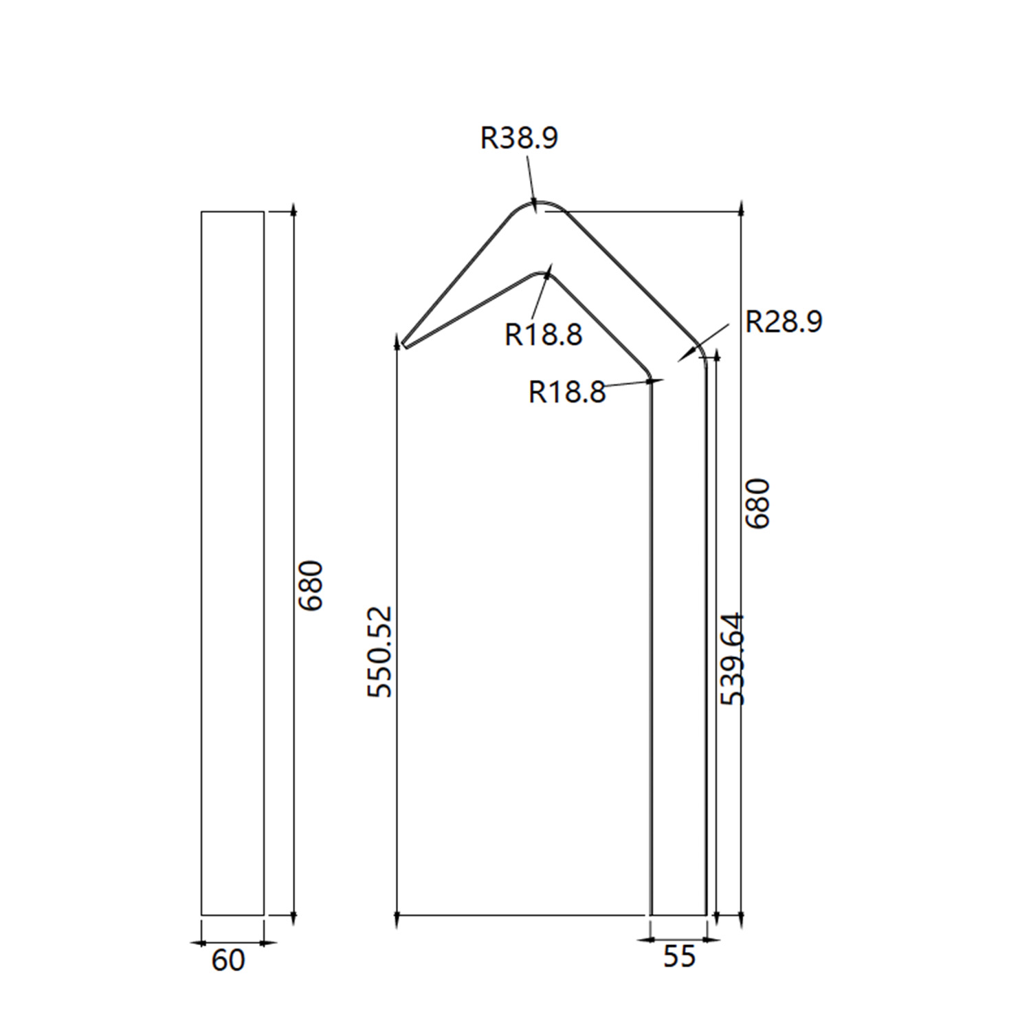 Cascada piscina inox 316L Niágara: diseño elegante y durader Cascada para piscina en inox 316L NIAGAR