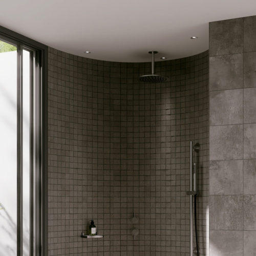 KIT-SOFFITTO-SOFFIONE-LEVANTE-CORTO-30-INOX<br>