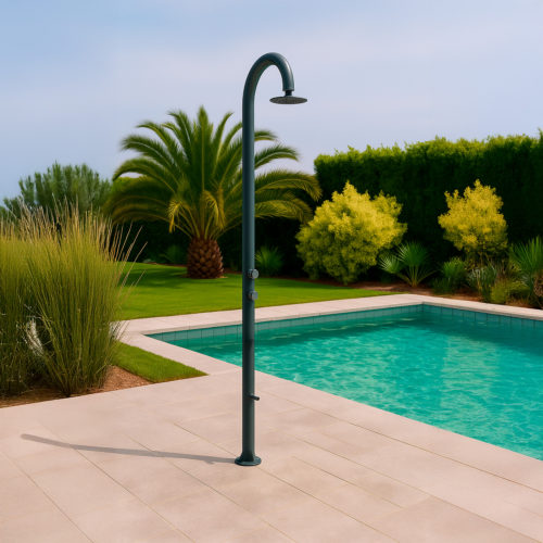 Sined Luna Timer p White Ducha Lavapies Temporizada De Agua Fría - Gris