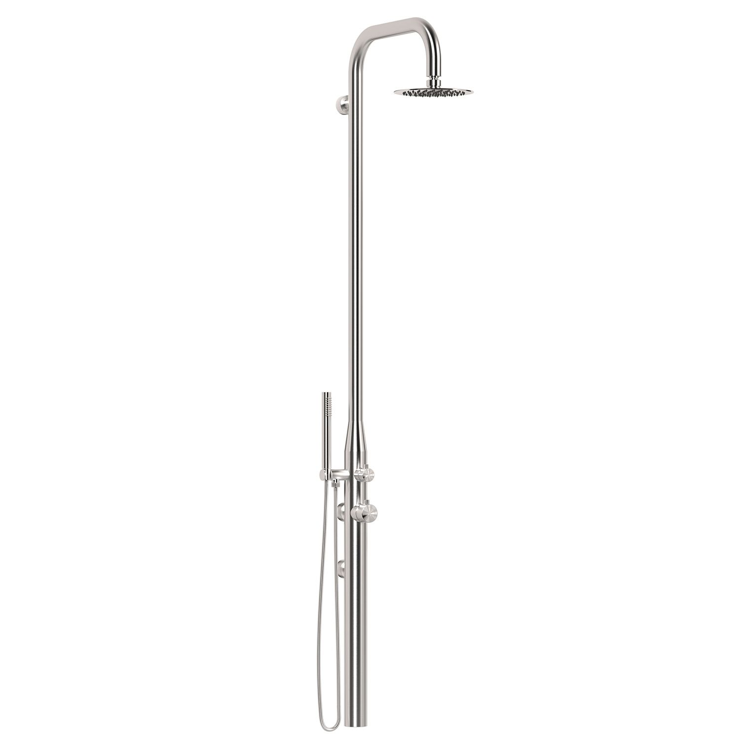 doccia de pared acero 316L MX1009 inox, elegancia y durabilidad - ¡compra ahora! Ducha Pared Acero 316L MX1009 INOX