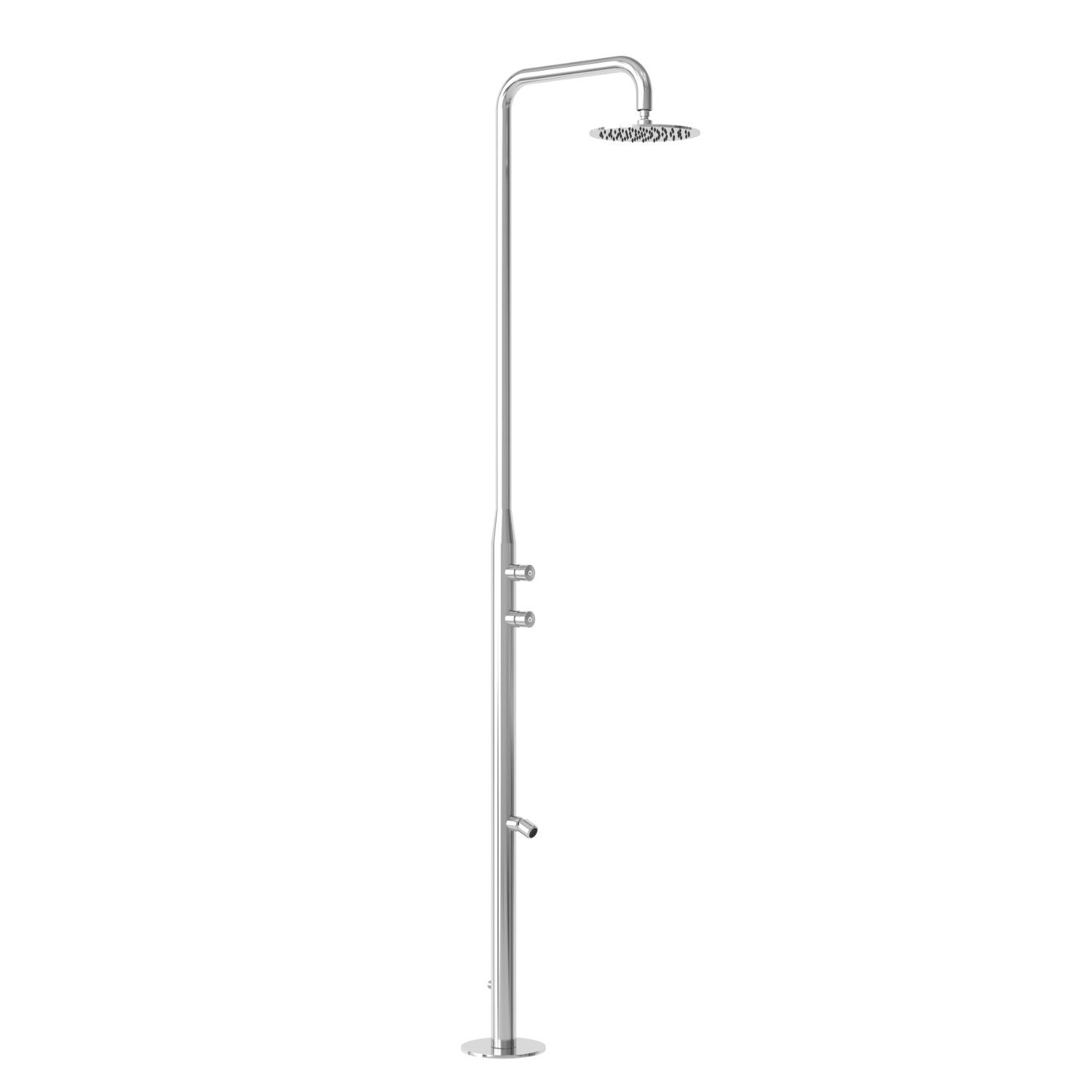 doccia piscina inox 316l mx3038dt: elegancia y durabilidad ¡compra ahora! Ducha Piscina Acero 316L MX3038T INOX.