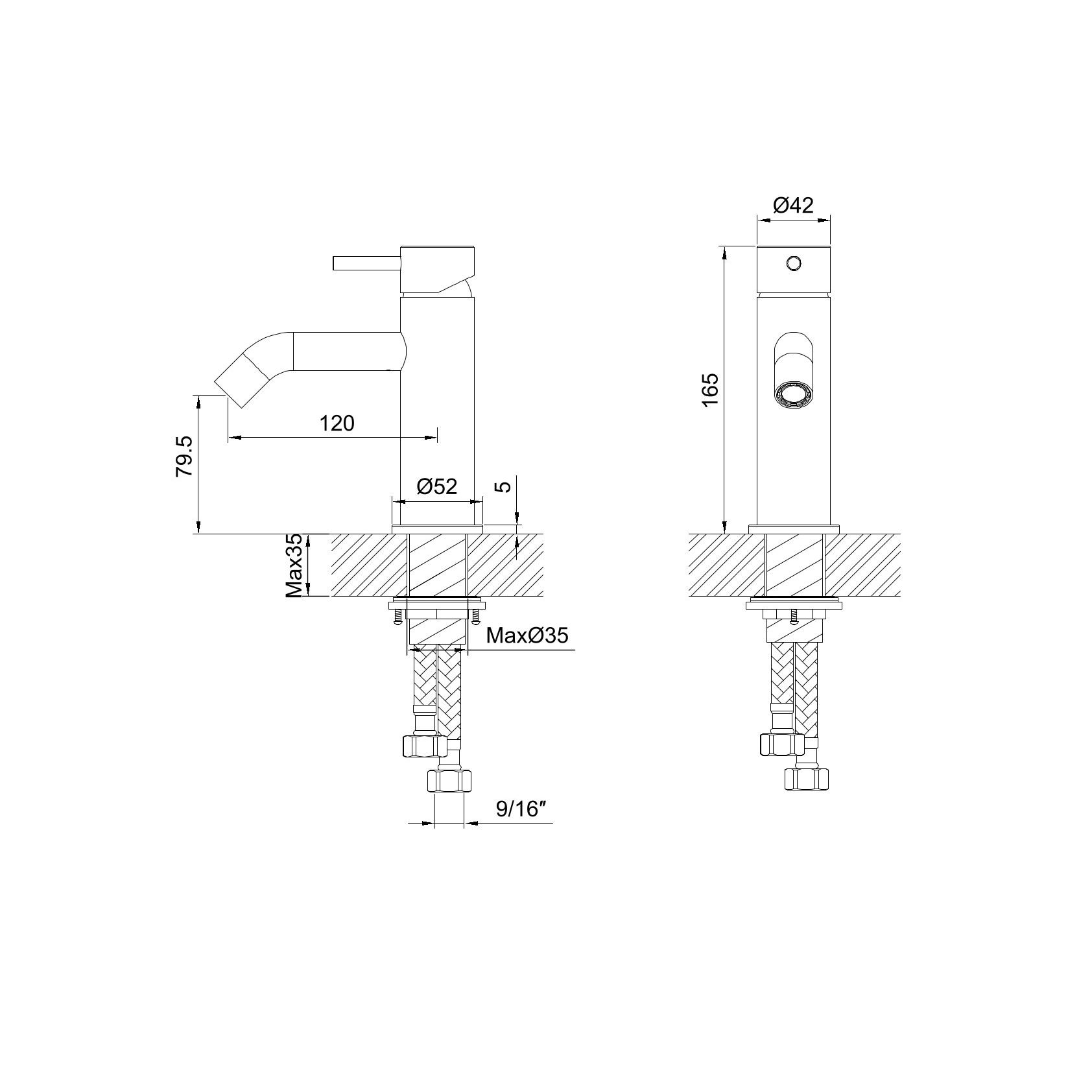RUBINETTO-BIDET-LEVANTE-ORO-ROSA RUBINETTO-BIDET-LEVANTE-ORO-ROSA<br> - Imagen 3