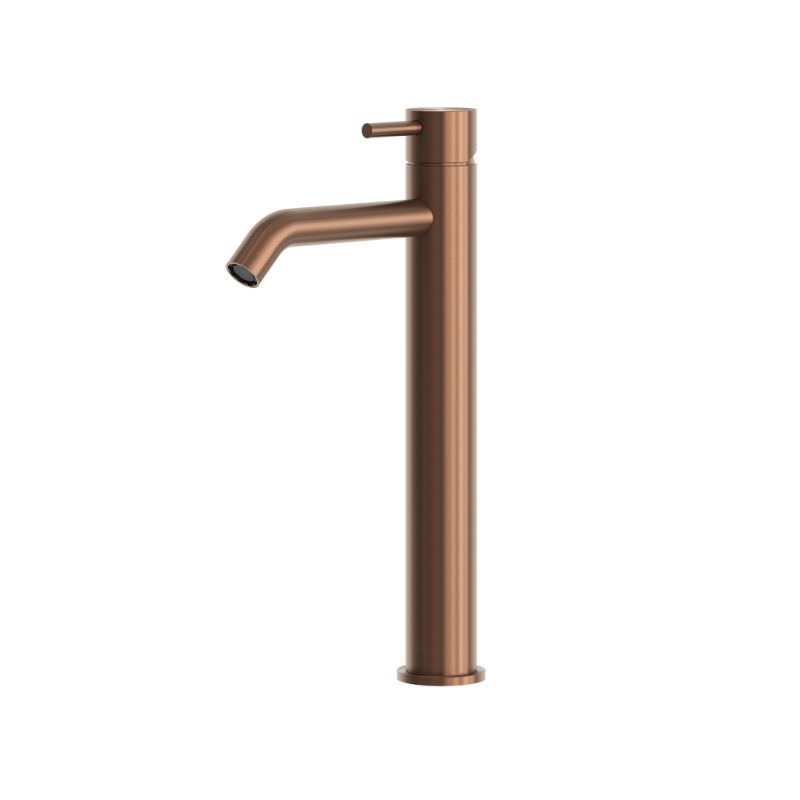 RUBINETTO-LAVABO-LEVANTE-ALTO-ORO-ROSA RUBINETTO-LAVABO-LEVANTE-ALTO-ORO-ROSA<br> - Imagen 2