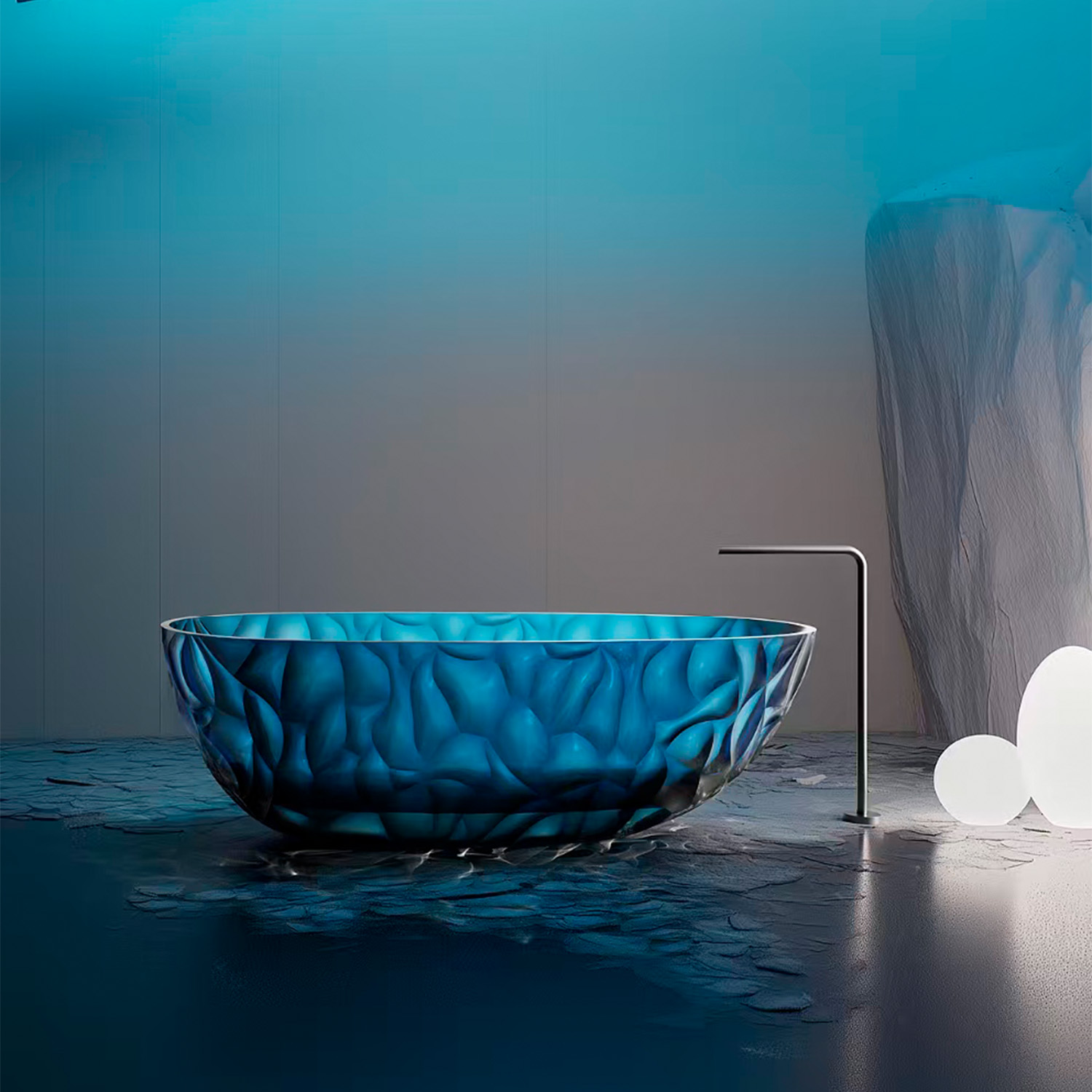 VASCA-TRASPARENTE-ZEFIRO-BLU-170-ambientata VASCA-TRASPARENTE-ZEFIRO-BLU-170<br>